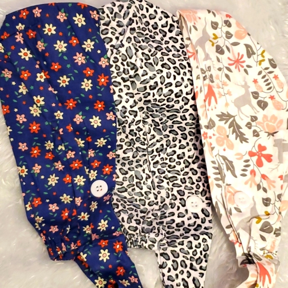 NEW Geyoga Women Surgical Caps